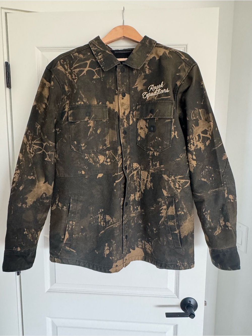 Roark Hebrides Unlined Camo Field Jacket